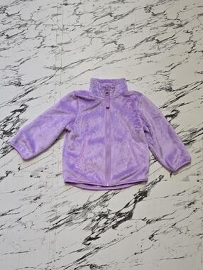 The Children's Place Lilac Plush Full-Zip Jacket